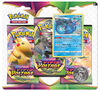 Pokemon Sword & Shield "Vivid Voltage" 3-Pack Blister-Vaporeon - English Edition