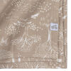 Just Born  - 2 piece Swaddle Blanket+Hat Ivory Tan Forest