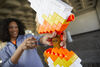 Nerf Minecraft Sabrewing Motorized Bow, Design Inspired by Minecraft Bow in the Game