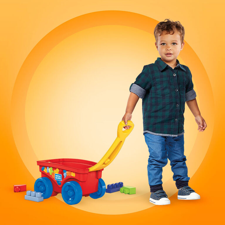 Mega Bloks Pull 'n Play Wagon Toys R Us Canada