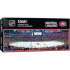 Montreal Canadiens 1000 Piece Stadium Panoramic Puzzle