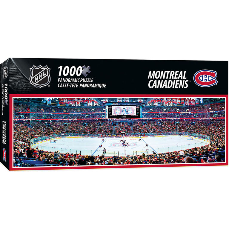 Montreal Canadiens 1000 Piece Stadium Panoramic Puzzle