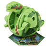 Bakugan Evolutions Deka, Trox (Green), Jumbo Collectible Transforming Action Figure and Trading Card