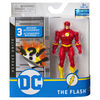 DC Comics, 4-Inch THE FLASH Action Figure with 3 Mystery Accessories, Adventure 2