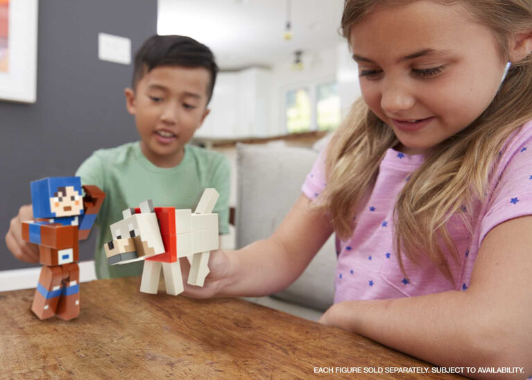 Minecraft Fusion Figures Wolf Figure