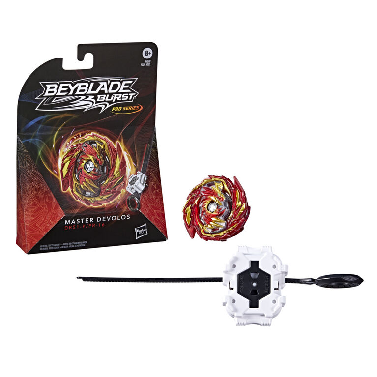 Beyblade Burst Pro Series Master Devolos Spinning Top Starter Pack