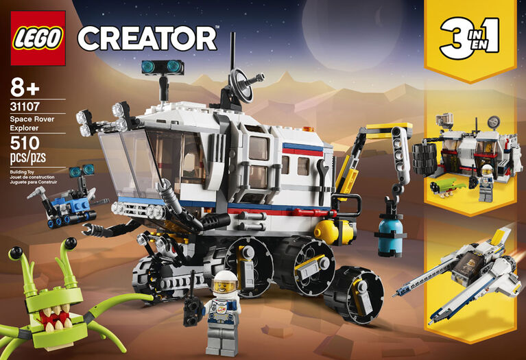 LEGO Creator L'explorateur spatial 31107 (510 pièces)