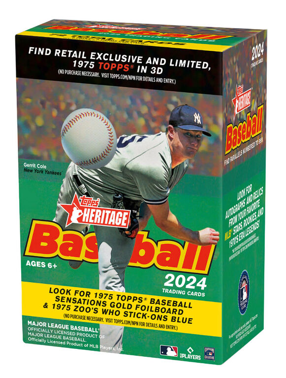 Boîte avantageuse Heritage Baseball 2024 - Édition anglaise