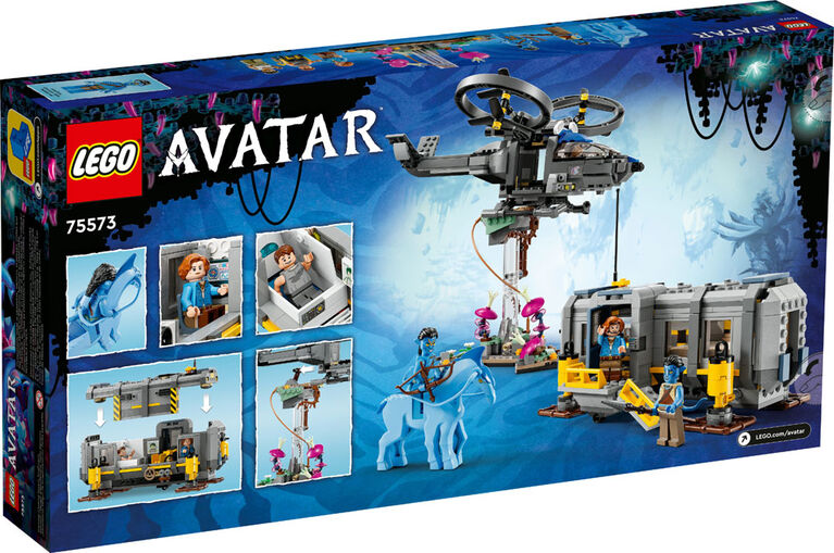 LEGO Avatar Les montagnes flottantes : Site 26 et Samson de la RDA 75573 (887 pièces)
