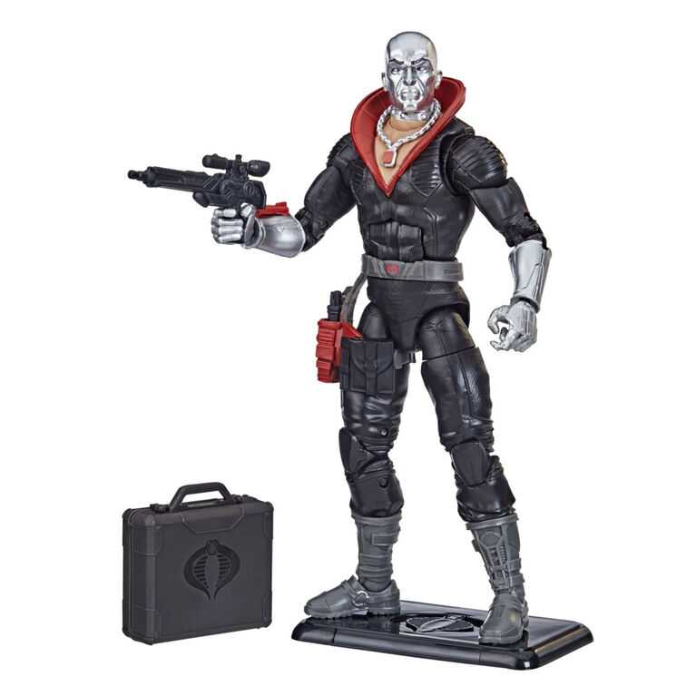 G.I. Joe Classified Series Destro Action Figure Collectible Toy with Multiple Accessories, Classic Package Art