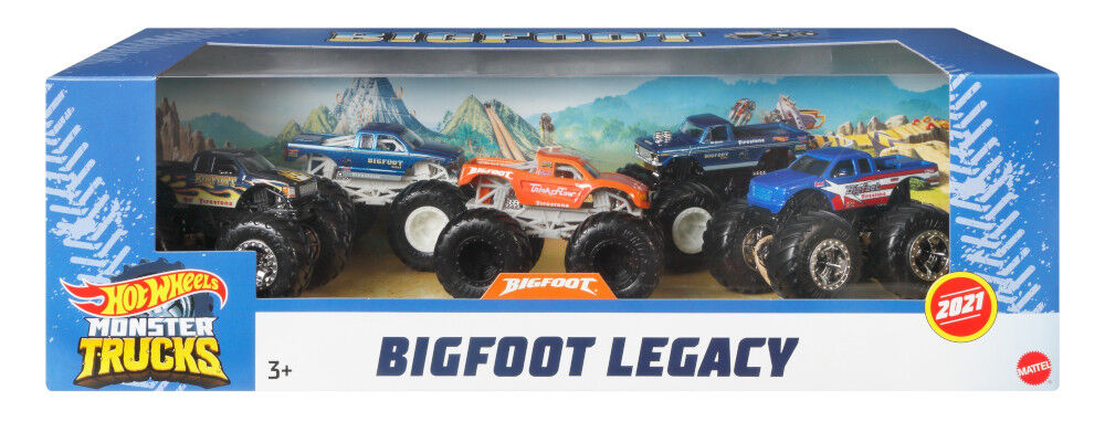 Hot Wheels Monster Trucks Vehicles 5 Pack Styles May Vary R Exclusive