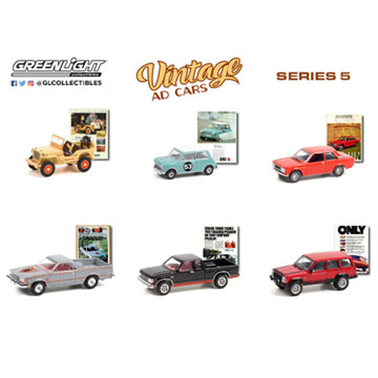 1:64 Vintage Ad Cars Series 5