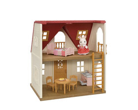 Calico Critters Premier Chalet Douillet Ai Toit Rouge