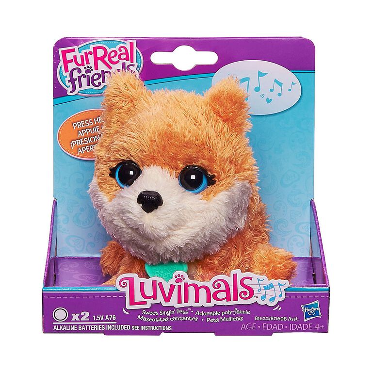 FurReal Friends Luvimals Adorable poly-faunie - Chiot chanteur