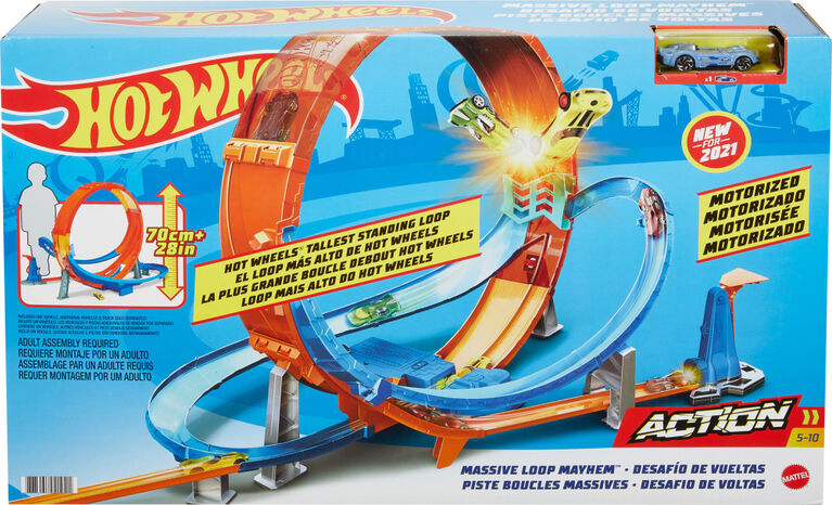 Hot Wheels Looping Infernal, coffret de jeu pour…