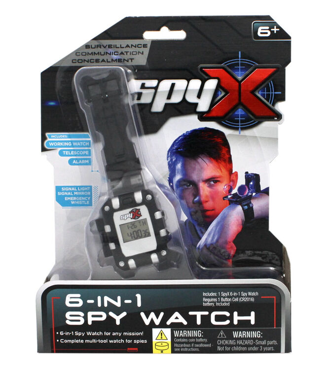Spyx: 6 In 1- Spy Watch