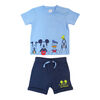 Disney Mickey Mouse 2-Piece Short Set - Blue, 3 Months