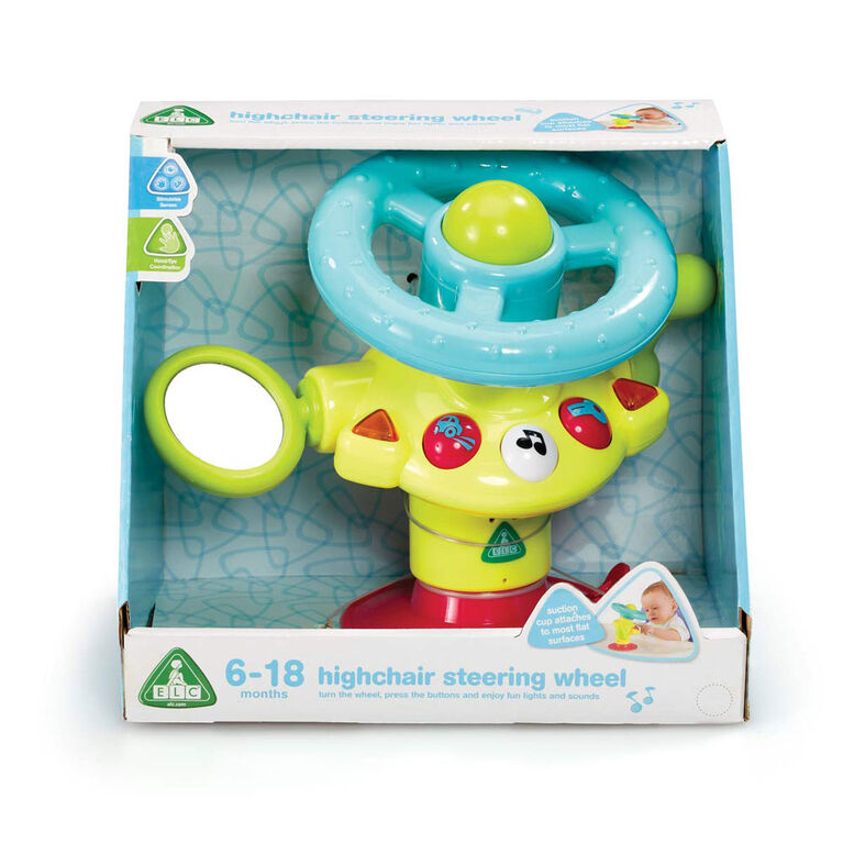 Early Learning Centre Highchair Steering Wheel - Édition anglaise - Notre exclusivité