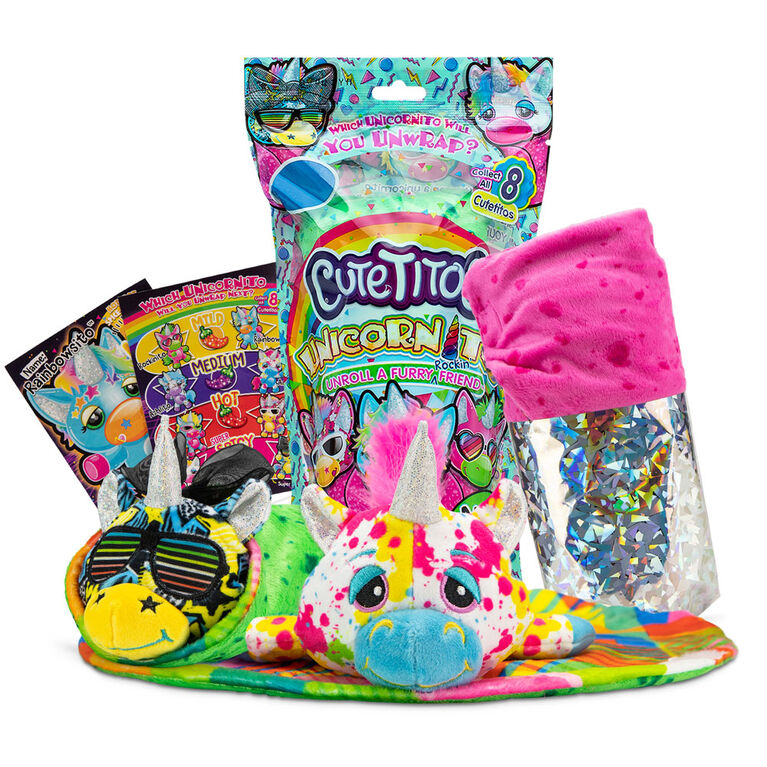 Cutetitos Unicornitos - 1 par commande, la couleur peut varier (Chacun vendu séparément, sélectionné au hasard)