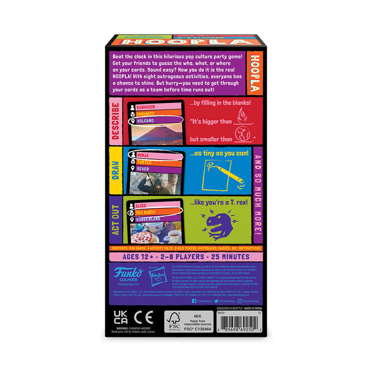 Funko Games CRANIUM HOOPLA Card Game - English Edition