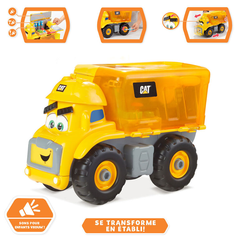 Établi Interactif Enfant en Plastique Big Builders – 100 cm +