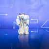 Transformers Toys EarthSpark 1-Step Flip Changer Wheeljack 4-Inch Action Figure, Robot Toys