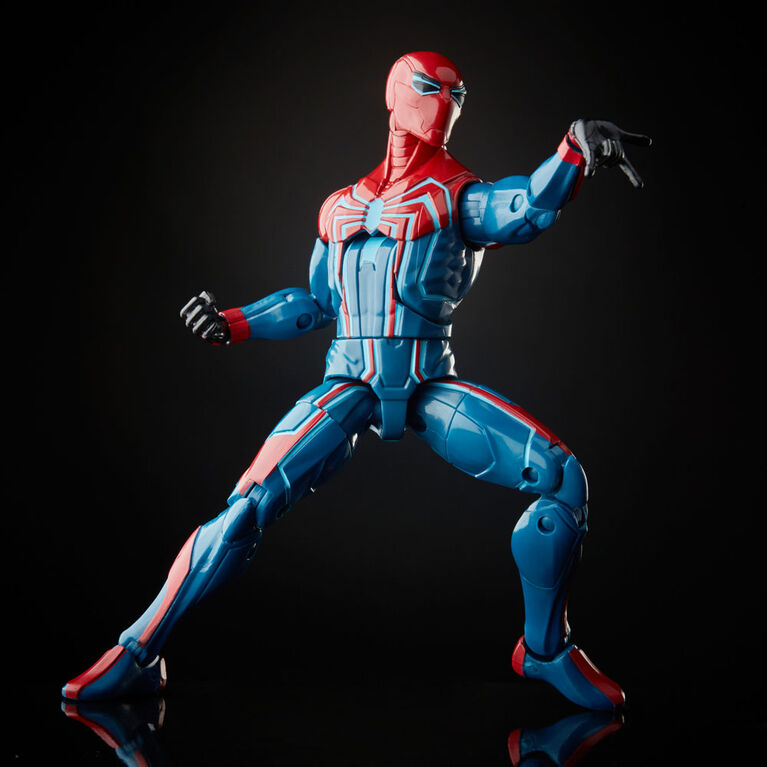 Marvel Spider-Man Legends Series 6-inch Action Figure Velocity Suit Spider-Man