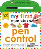 My First Wipe Clean: Pen Control - Édition anglaise