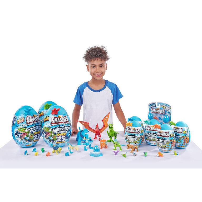 Smashers Dino Ice Age Surprise Egg (With over 25 Surprises!)