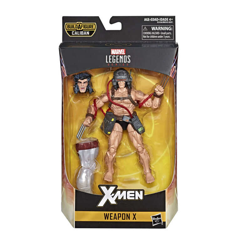 Série Marvel Legends - Figurine Weapon X (collection X-Men) de 15 cm.