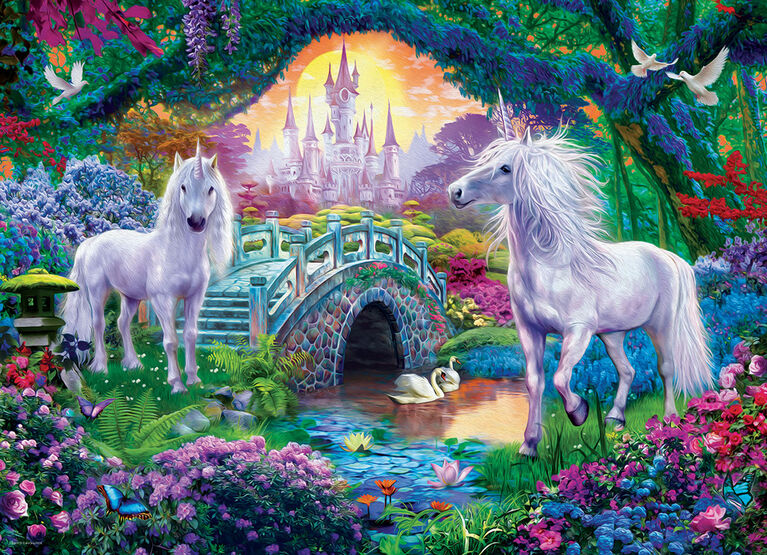 Eurographics Unicorns in Fairy Land Oversize 500 PC Puzzle