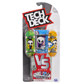 Tech Deck, Blind Skateboards Versus Series, Coffret de 2 fingerboards à collectionner et obstacle