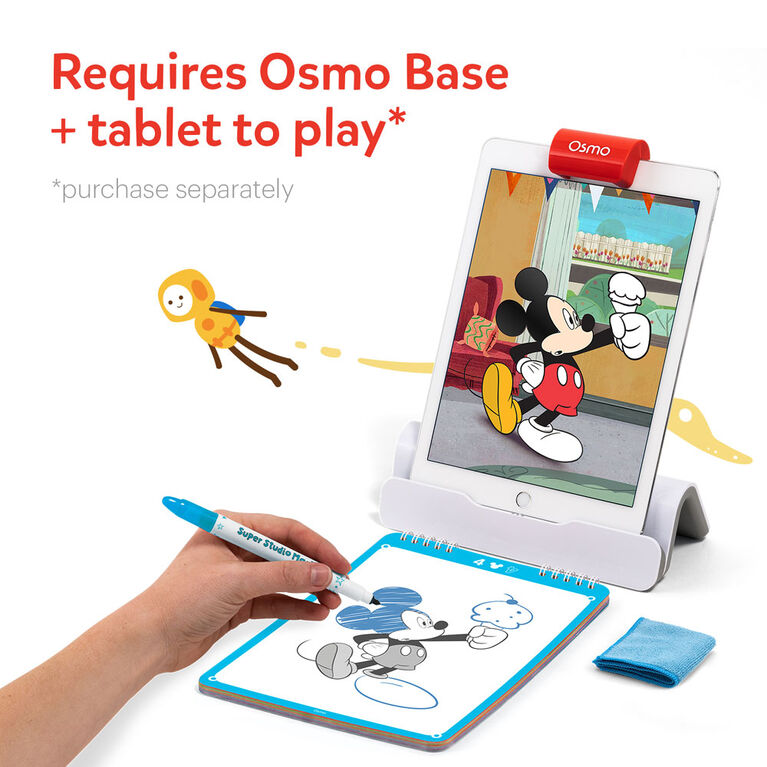 Osmo - Super Studio Disney Mickey Mouse & Friends:  Jouet STIM (Une base Osmo est nécessaire pour jouer)