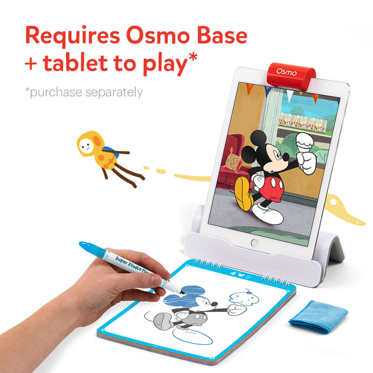 Osmo - Super Studio Disney Mickey Mouse and Friends: Ages 5-11 - STEM Toy(Osmo Base Required) - English Edition