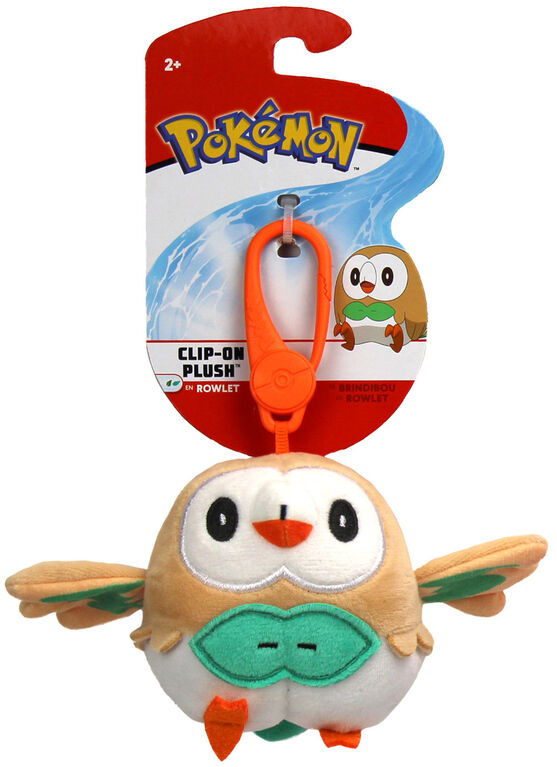 Pokémon Clip On Plush - Rowlet