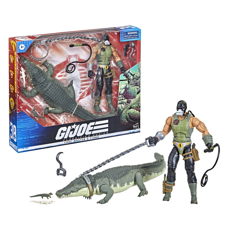 G.I. Joe Classified Series Croc Master and Fiona Action Figures