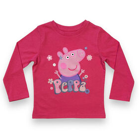 Peppa Pig Long Sleeve Tee - Pink - 5T