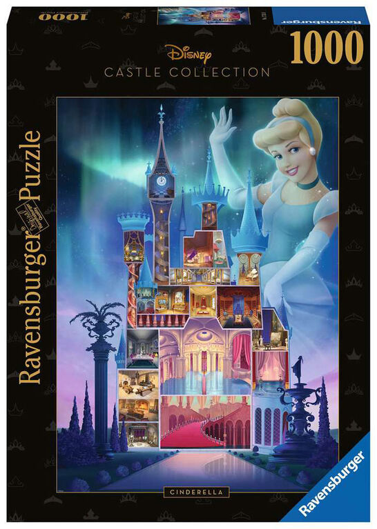 Ravensburger Disney Princess - Disney Castles Cinderalla 1000pc Puzzle