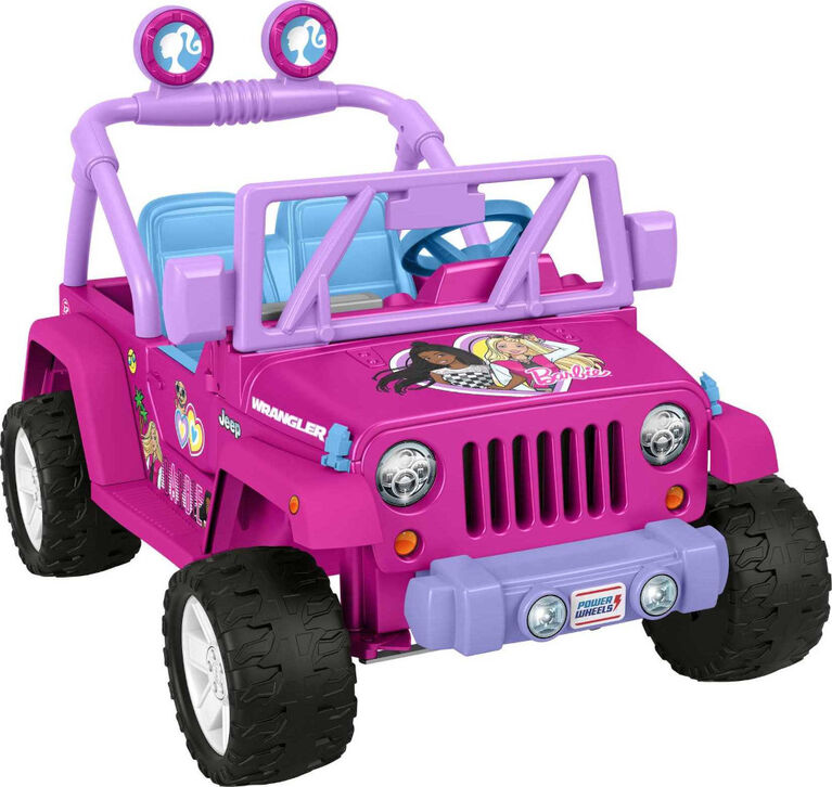 Power Wheels Jeep Wrangler Willys Pink Ride On 12V Vehicle |  