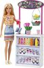 Barbie Smoothie Bar Playset, Blonde Barbie Doll, Smoothie Bar and 10 Accessories