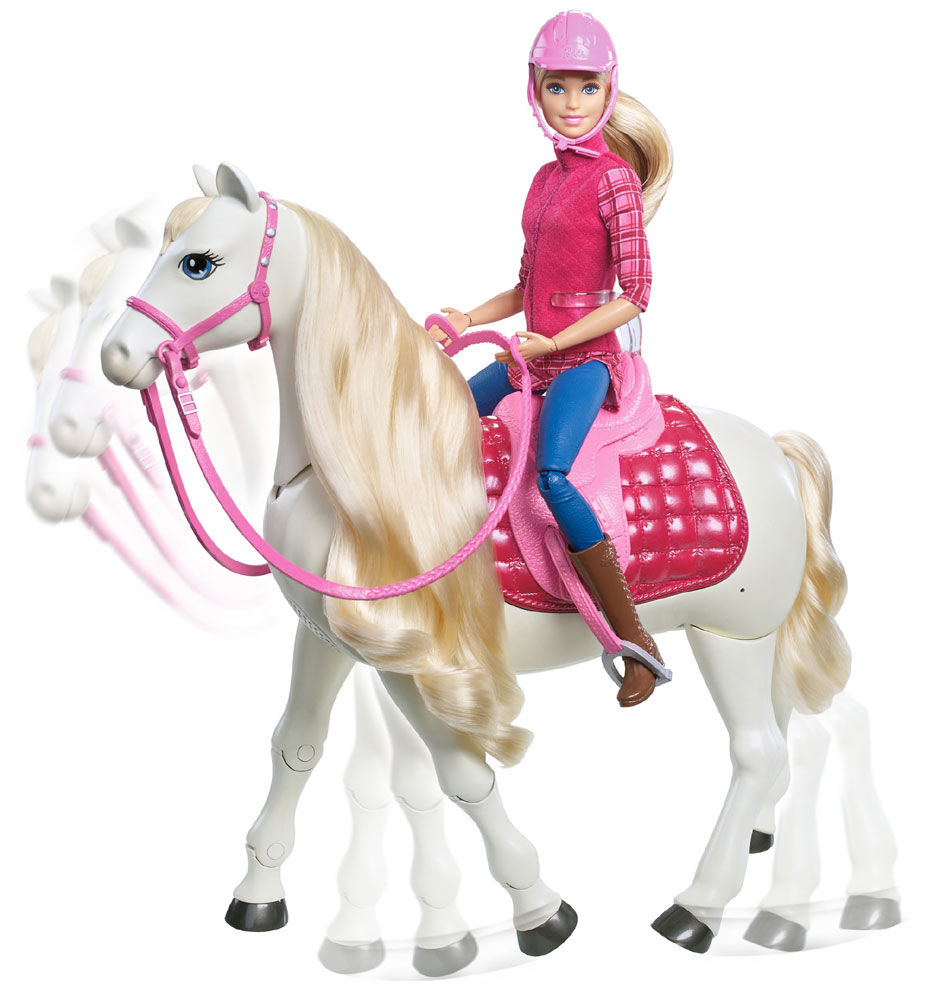 barbie walking horse not working