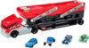 Hot Wheels - Mega Hauler and 4 Hot Wheels Vehicles