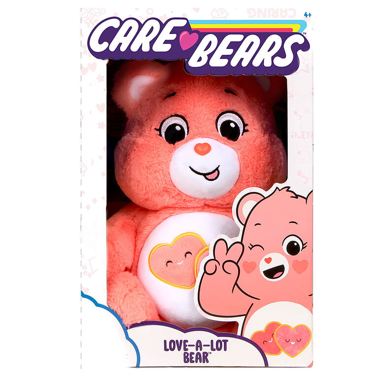 Care Bears Basic 14" Plush - Love-A-Lot