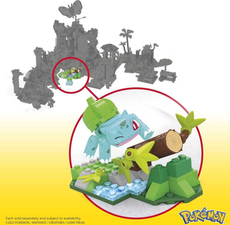 MEGA - Pokémon - L'Aventure en forêt de Bulbizarre
