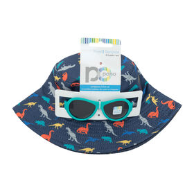 Dinosaur  2 Piece Set - Sunglass & Bucket Hat