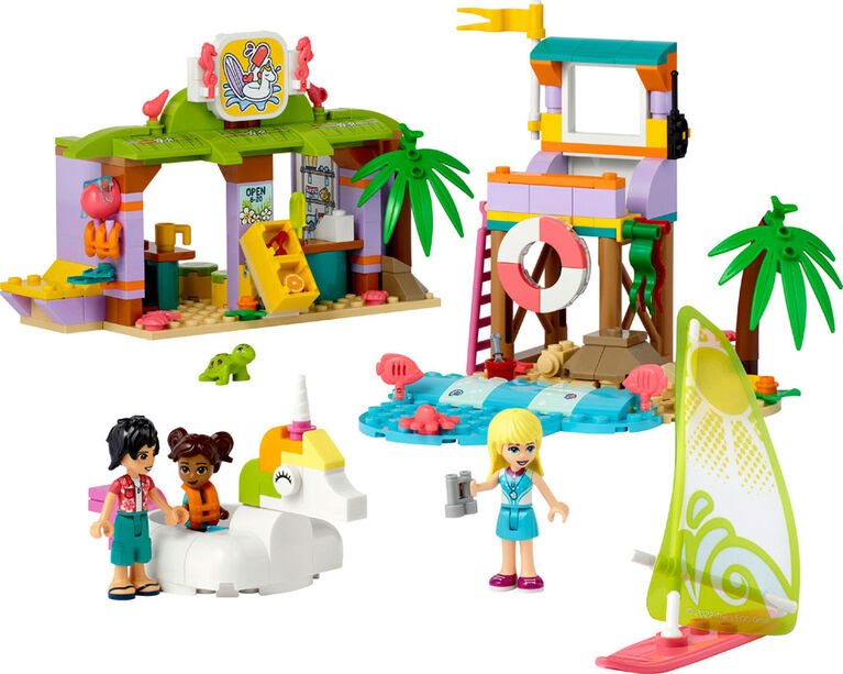 LEGO Friends Amusement à la plage du surfeur 41710 Ensemble de construction (288 pièces)