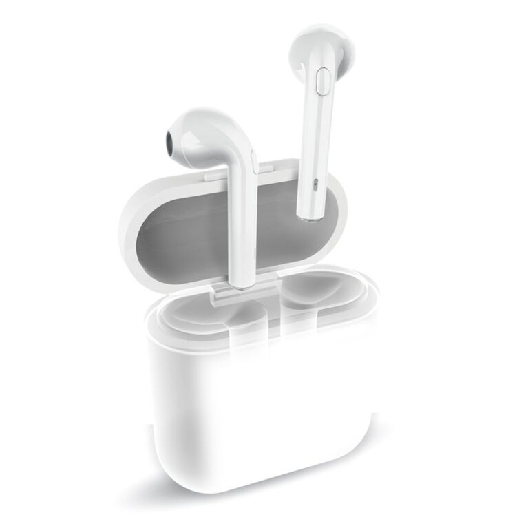 Sharper Image Pro True Earbuds w case - English Edition