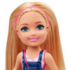 Barbie Club Chelsea Doll with Graphic Top and Jean Skirt
