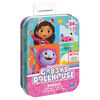 Gabby's Dollhouse, Puzzle de 24 pièces, animaux de dessin animé Pandy, Cakey, DJ Catnip, série originale Netflix, avec boîte en métal
