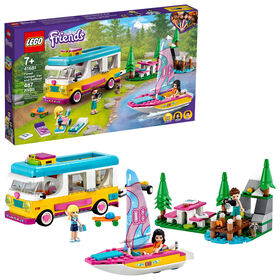 LEGO Friends L'autocaravane et le voilier dans la forêt 41681 (487 pièces)